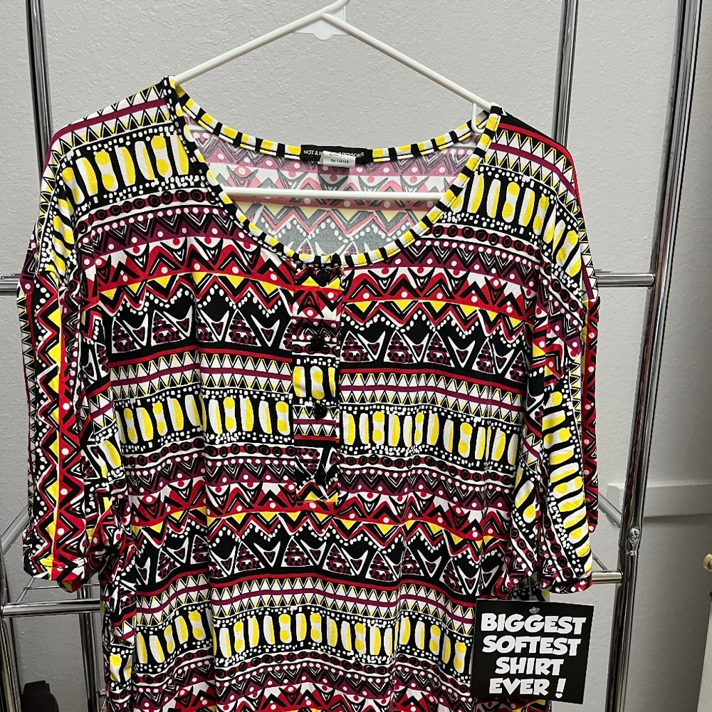 African print dress